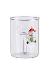 bizzotto bizzotto portacandela lavish con pupazzo di natale h 12 cm d 9 cm con scatola regalo ean 8051836752153