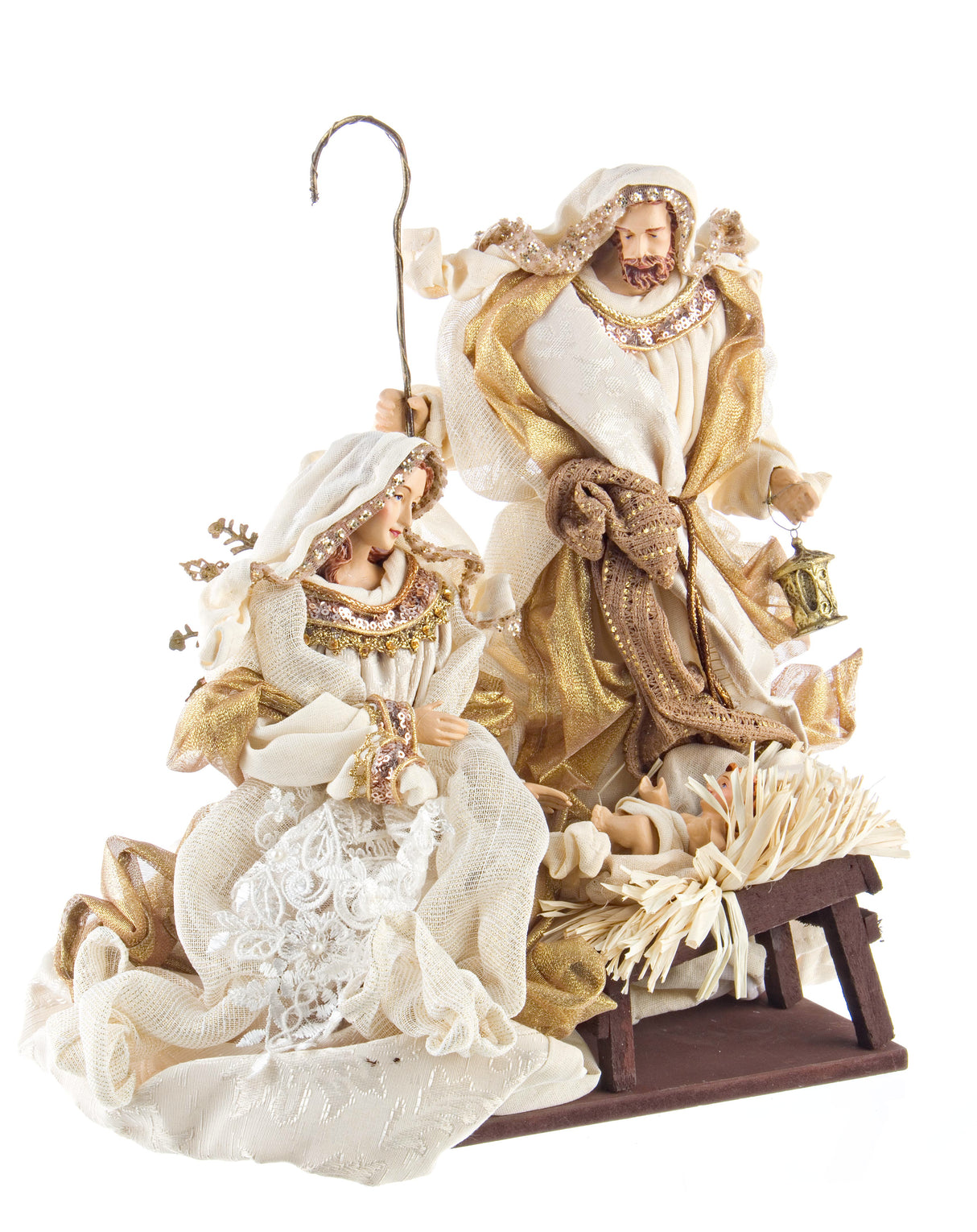 bizzotto bizzotto sacra famiglia natale fastosa h 38 cm champagne ean 8051836259256