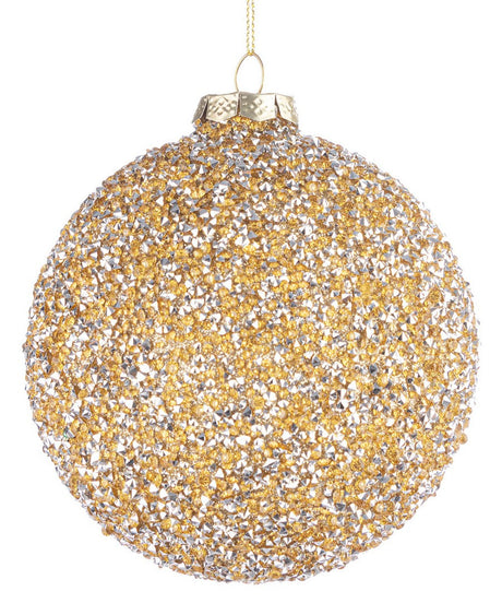 bizzotto bizzotto sfera di natale chic d 100 mm vetro champagne ean 8051836732841