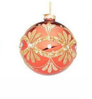 Bizzotto Sfera di Natale Garish D 100 Cm Vetro Rosso