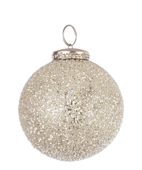 bizzotto bizzotto sfera di natale viktoria d 80 mm vetro champagne ean 8051836763760