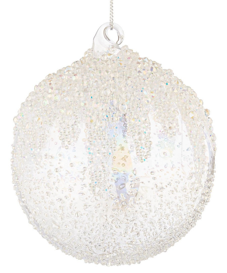 bizzotto bizzotto sfera di natale wink d 100 mm vetro trasparente ean 8051836734425