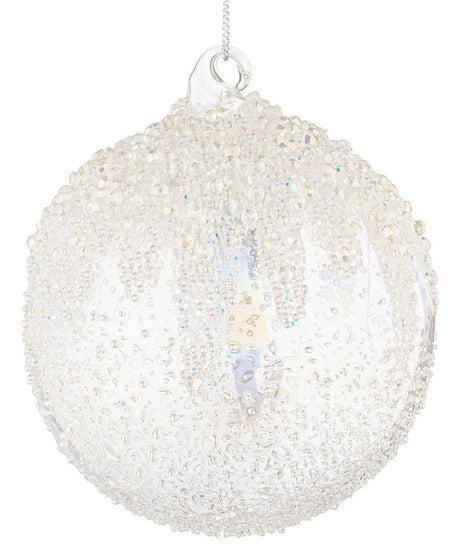 bizzotto bizzotto sfera di natale wink d 100 mm vetro trasparente ean 8051836734425