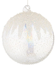 Bizzotto Sfera di Natale Wink D 150 Mm Vetro Trasparente