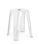 bizzotto bizzotto sgabello sonny h 465 cm bianco trasparente ean 8051836671737