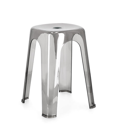 bizzotto bizzotto sgabello sonny h 465 cm grigio trasparente ean 8051836671751