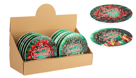 bizzotto bizzotto sottopentola di natale paula merry xmas ass d 20 cm ceramica multicolor 1 pz ean 8051836760288