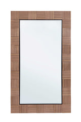 bizzotto bizzotto specchio con cornice alfada 106 x 182 cm legno di noce ean 8051836762145