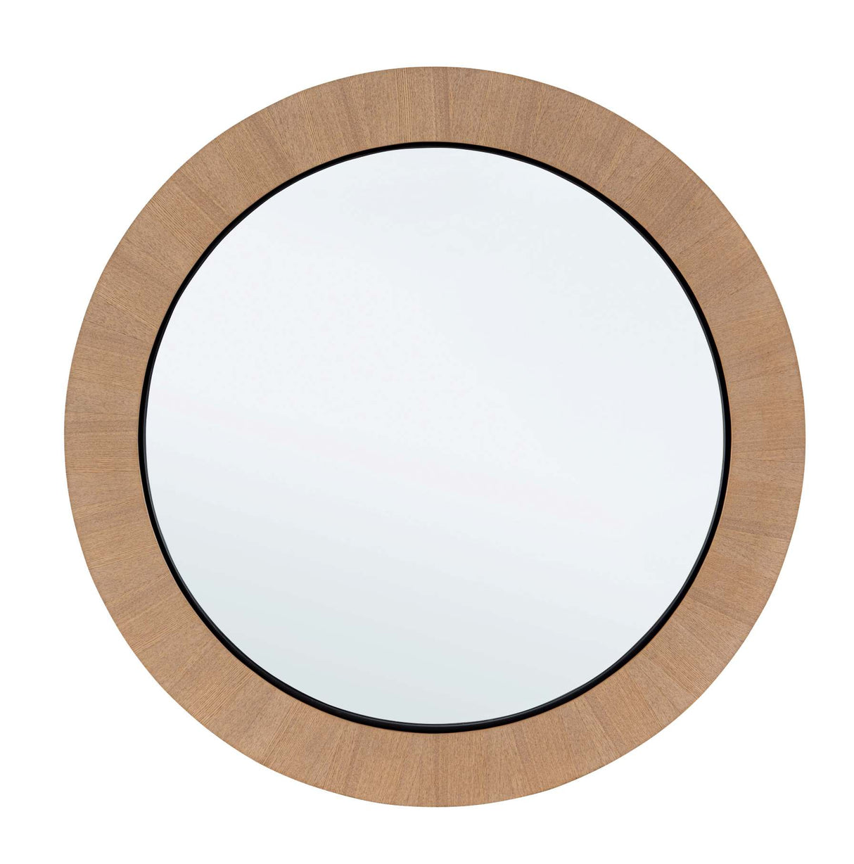 bizzotto bizzotto specchio con cornice amyris d 127 cm l 8 cm legno frassino ean 8051836762183