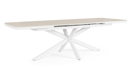 Bizzotto Bizzotto Ausziehbarer Tisch Pascal 200 260 x 100 cm weiß EAN 8051836778788