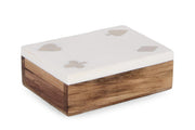 Bizzotto Decorazione Carte Fortune 11,3 x 8,3 Cm Bianco