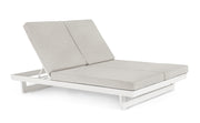 Bizzotto Lettino Doppio con Ruote Infinity Bianco
