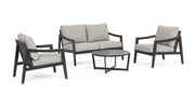 Bizzotto Set 4 Salotto Sirenus Antracite