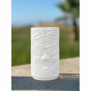 Brevetti WAF Bicchiere Tiki George 44 Cl Plastica San Bianco 1 Pz