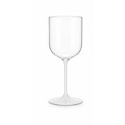 Brevetti WAF Calice Croisière FM35 42 cl in Policarbonato Gambo Bianco – Calice Resistente per Vino e Outdoor