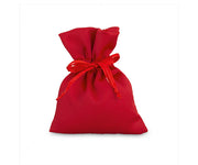 Cupido&Co. Portaconfetti Sacchetto Raso Rosso 80 x 100 Mm 12 Pz
