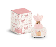Cupido&Co. Elefantino Carillon Rosa con Scatola H 120 Mm Ideale per Bomboniere
