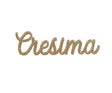 cupidoco cupidoco scritta decorativa cresima oro applicazione elegante per bomboniere e confezioni 55 cm ean 8007402289349