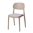 di mo di mo sedia yulia in pp con seduta in tessuto beige 515 x 42 x 815 cm sedia moderna e resistente ean 8010402523252