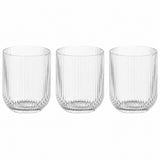 di mo di mo set 3 bicchieri pillar cc 260 vetro trasparente ean 8010402505562