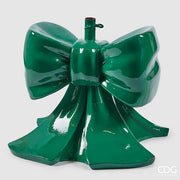 EDG Enzo De Gasperi Base per Albero Natale Pino Fiocco H 57 Cm L 50 Cm L 50 Cm Verde