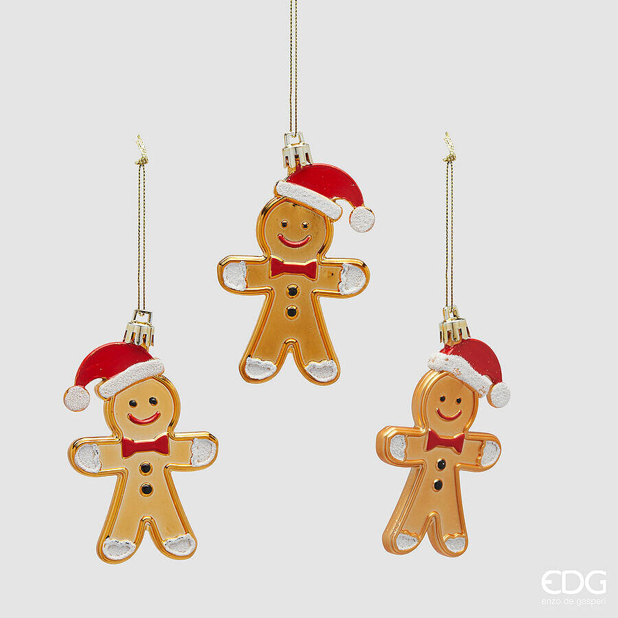 edg enzo de gasperi edg enzo de gasperi addobbodi natale marzapane ass h 8 cm red gold 1 pz ean 8059824522566