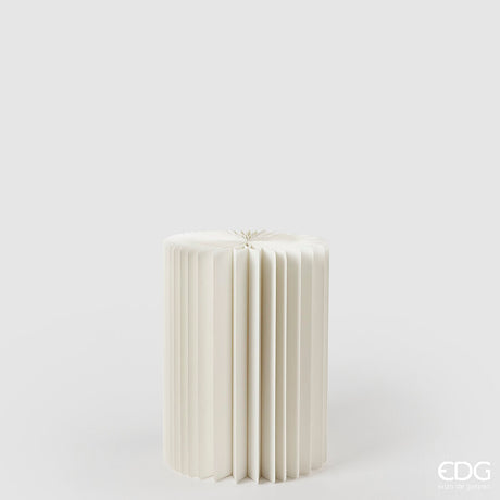 edg enzo de gasperi edg enzo de gasperi alzata arredo origami h 40 cm d 30 cm white ean 8059824472410