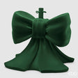 edg enzo de gasperi edg enzo de gasperi base per albero natale pino fiocco velluto h 57 cm l 50 cm l 50 cm verde ean 8059824416636