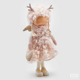 edg enzo de gasperi edg enzo de gasperi bimba renna natale h 39 cm scatola regalo pink ean 8059824183866