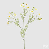 edg enzo de gasperi edg enzo de gasperi camomilla ramo con foglie h 70 cm pianta artificiale bianco ean 8059824482228
