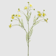 EDG Enzo De Gasperi Camomilla Ramo con Foglie H 70 Cm Pianta Artificiale Giallo