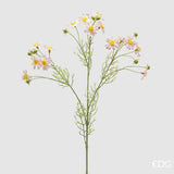 edg enzo de gasperi edg enzo de gasperi camomilla ramo con foglie h 70 cm pianta artificiale rosa ean 8059824482204