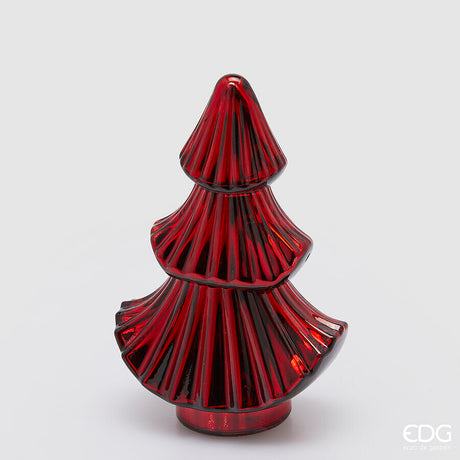 edg enzo de gasperi edg enzo de gasperi candela forest albero di natale h 25 cm l 15 cm l 9 cm cranberry pomegranate red ean 8059824566683
