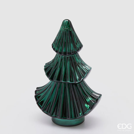 edg enzo de gasperi edg enzo de gasperi candela forest albero di natale h 25 cm l 15 cm l 9 cm mission fig jasmine green ean 8059824566768