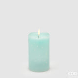 edg enzo de gasperi edg enzo de gasperi candela led starry con moccolo h 125 cm d 75 cm ip20 verde chiaro ean 8059824475770