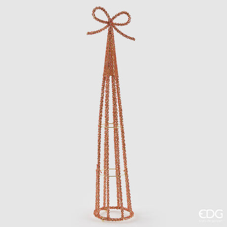 edg enzo de gasperi edg enzo de gasperi cono jewel di natale h 66 cm red gold ean 8059824497574