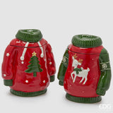 edg enzo de gasperi edg enzo de gasperi contenitore maglione di natale ass h 235 cm l 215 cm l 13 cm green red 1 pz ean 8059824540058