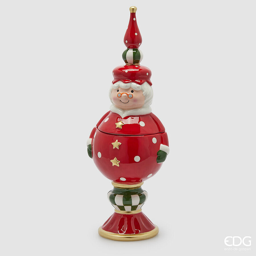 edg enzo de gasperi edg enzo de gasperi contenitore mamma natale h 47 cm d 16 cm white red ean 8059824539496