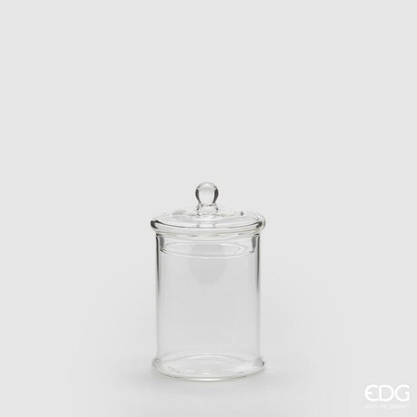 edg enzo de gasperi edg enzo de gasperi contenitore vaso cilindro h 10 cm d 65 cm portaconfetti vetro natural ean 8056372385629