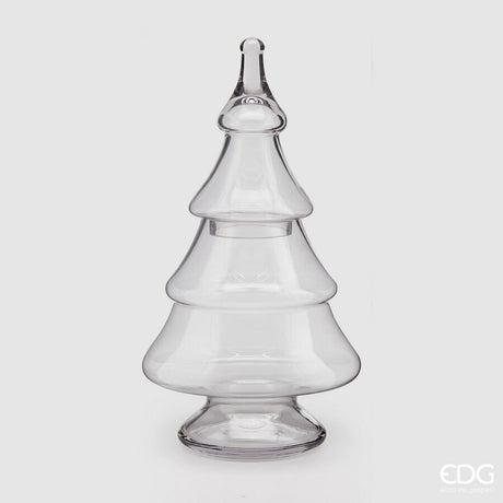 edg enzo de gasperi edg enzo de gasperi contenitore vaso pino di natale h 50 cm d 24 12 cm natural ean 8054184256373