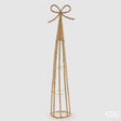 edg enzo de gasperi edg enzo de gasperi decoro cono jewel natale h 66 cm gold ean 8059824497536