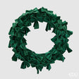 edg enzo de gasperi edg enzo de gasperi decoro corona con fiocchi natale d 60 cm green ean 8059824582072