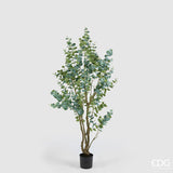 edg enzo de gasperi edg enzo de gasperi eucalipto con vaso h 210 cm pianta artificiale verde ean 8059824607461