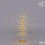 edg enzo de gasperi edg enzo de gasperi faggio con base 320 led di natale h 90 cm d 40 cm gold ean 8059824283160