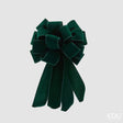 edg enzo de gasperi edg enzo de gasperi fiocco velluto di natale 15 asole d 26 cm l 51 cm tessuto green ean 8059824603692