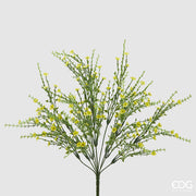 EDG Enzo De Gasperi Ginestra Cespuglio Pianta Artificiale H 55 Cm Giallo