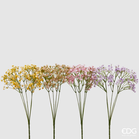 edg enzo de gasperi edg enzo de gasperi gypsophila cespuglio x5 ass pianta artificiale h 40 cm multicolor 1 pz ean 8059824325846