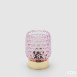 edg enzo de gasperi edg enzo de gasperi lampada da tavolo bubbles rotondo led h 11 cm d 85 cm ip20 scatola regalo rosa ean 8059824611055