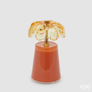 EDG Enzo De Gasperi Lampada da Tavolo Lily H 17,50 Cm D 11 Cm IP20 Arancione Scatola Regalo