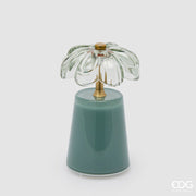 EDG Enzo De Gasperi Lampada da Tavolo Lily H 17,50 Cm D 11 Cm IP20 Salvia Scatola Regalo